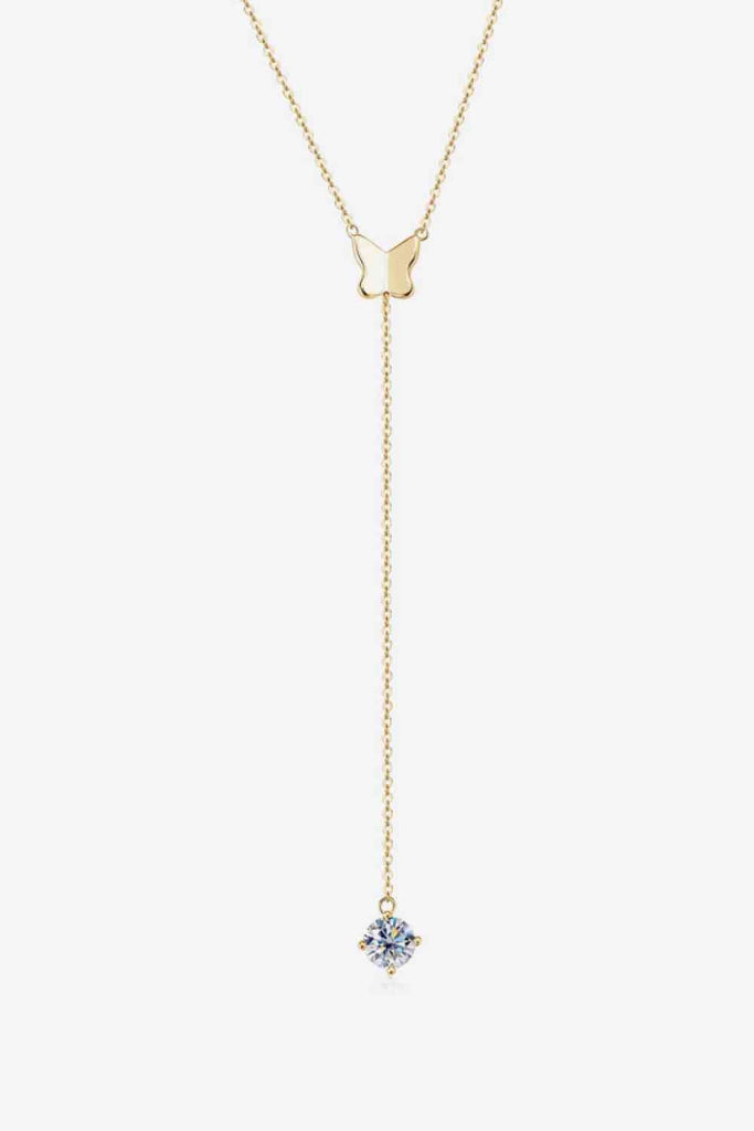 1 Carat Moissanite 925 Sterling Silver Necklace - Nine One Network
