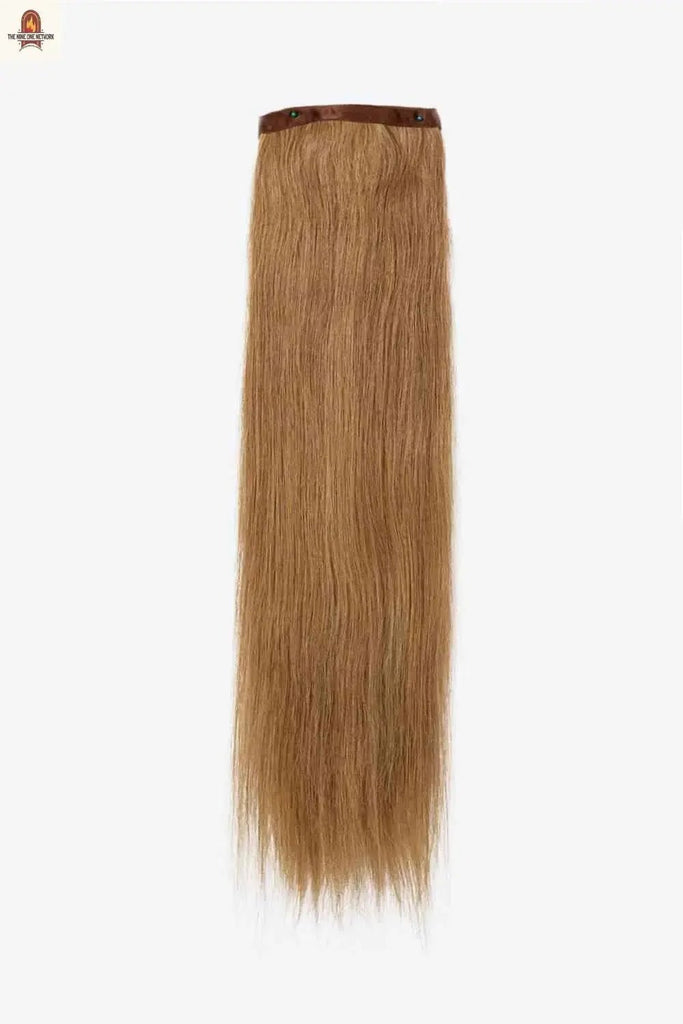24" 130g #10 Ponytail Straight Human Hair - Nine One Network