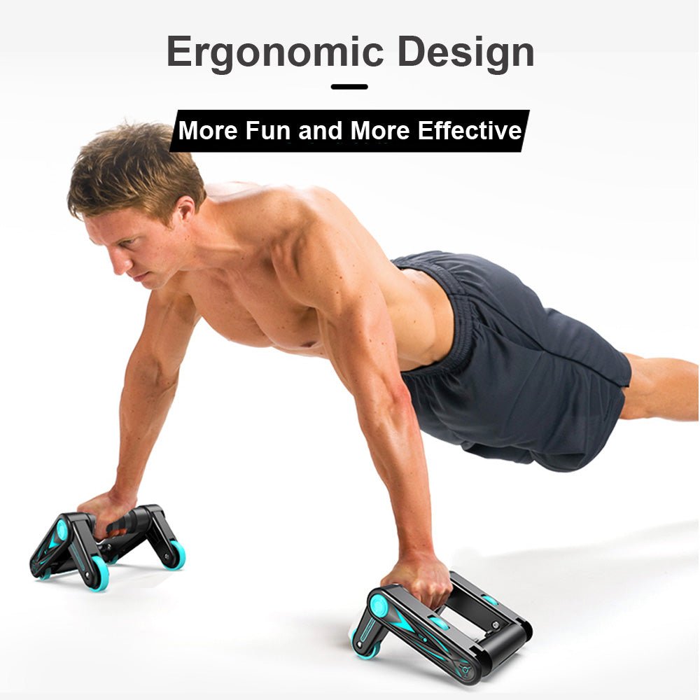 Abdominal Muscle Wheel Men's Home Fitness Equipment - Nine One Network