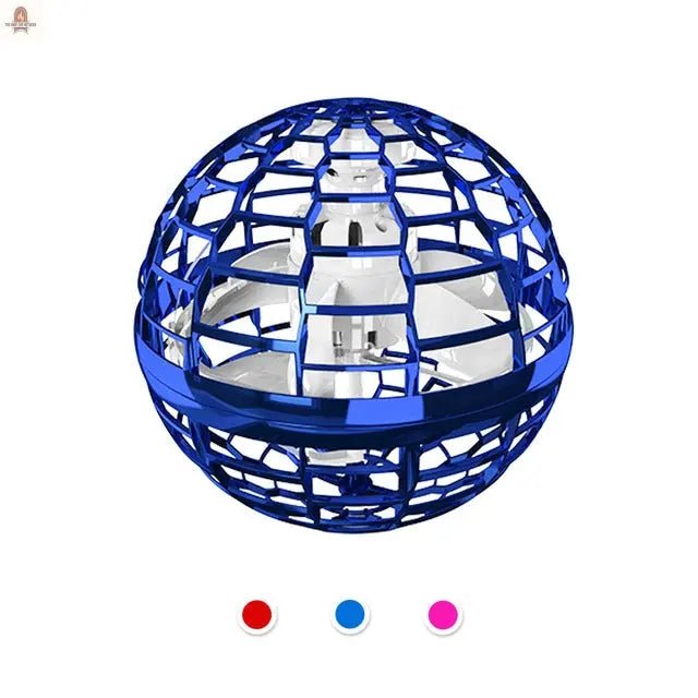 Flynova Pro Flying Ball Spinner Toy Hand Controlled Drone Helicopter 360 Rotating Mini UFO With Light Kids Gifts - Nine One Network