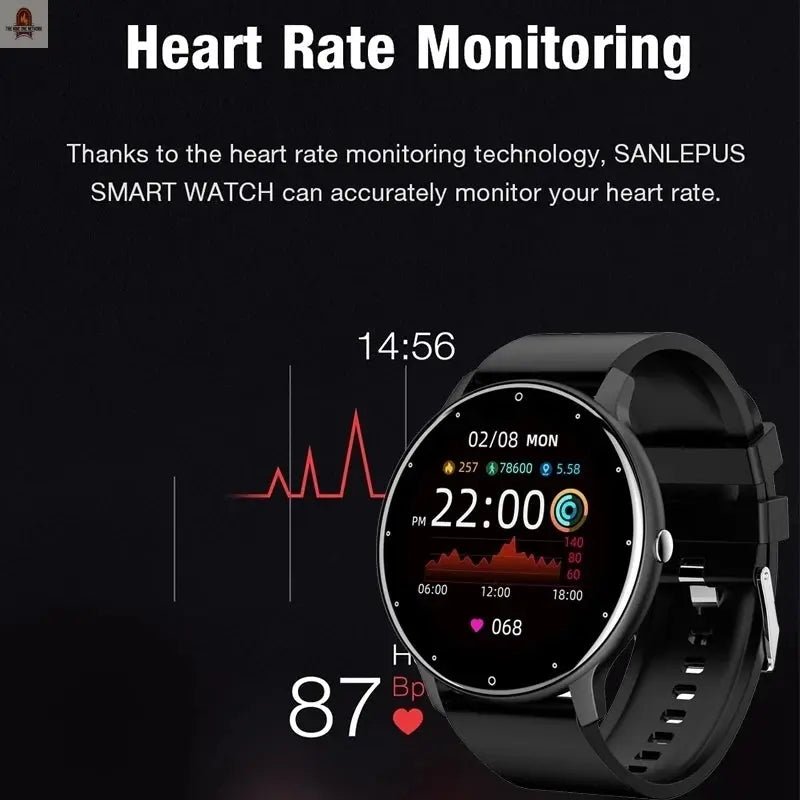 Full Touch Screen Fitness Smart Watch - Nine One Network