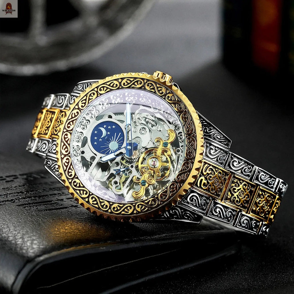 Luxury Moon Phase Mechanical Watches - Nine One Network