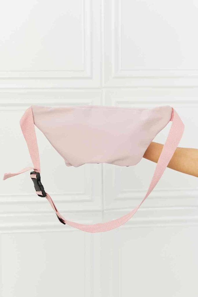 pink waist bag - Nine One Network