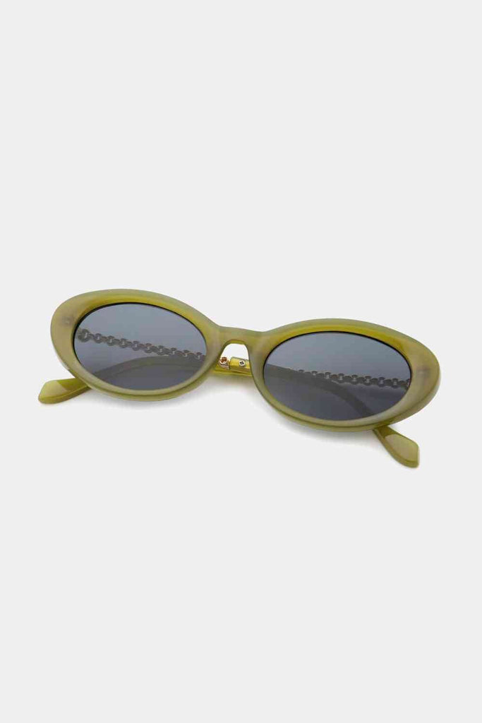 Polycarbonate Frame Cat-Eye Sunglasses - Nine One Network