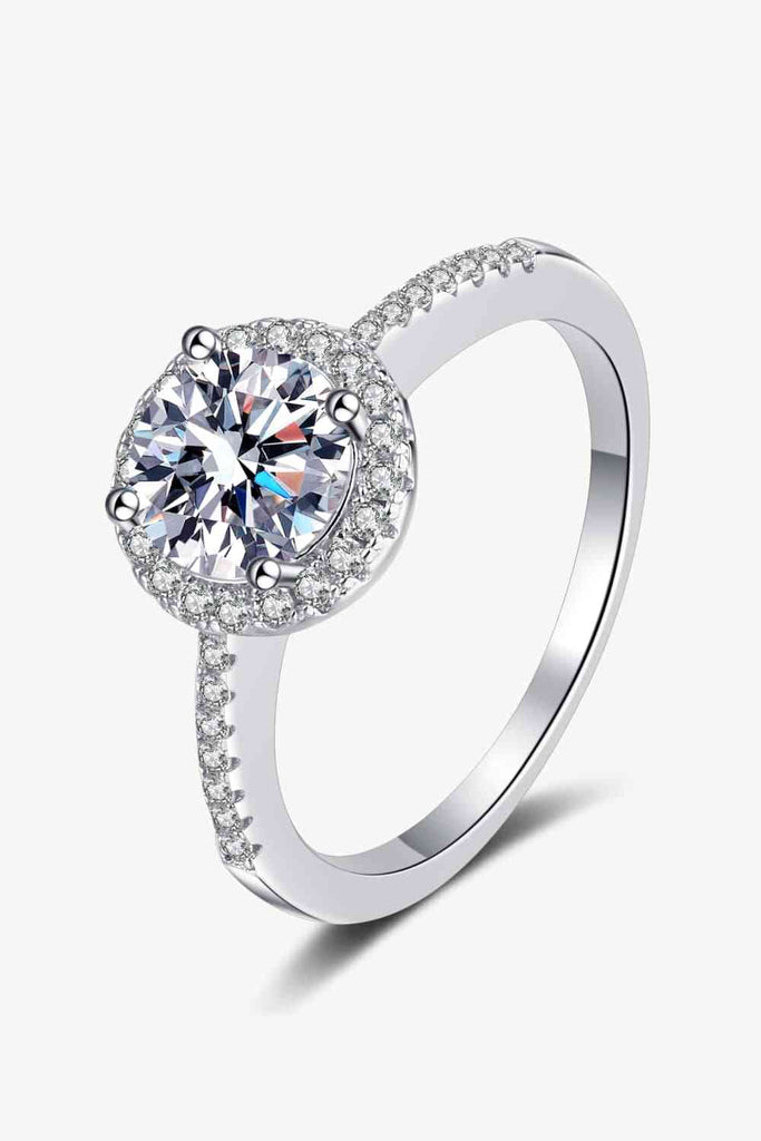 Ready To Flaunt Moissanite Ring - Nine One Network